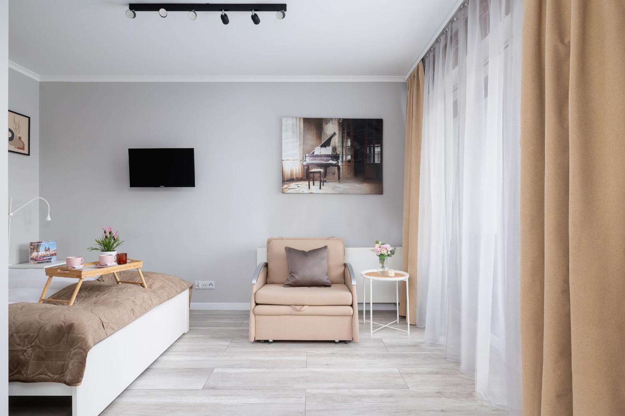 Dabska Studio With Terrace & Parking By Noclegi Renters 克拉科夫 外观 照片